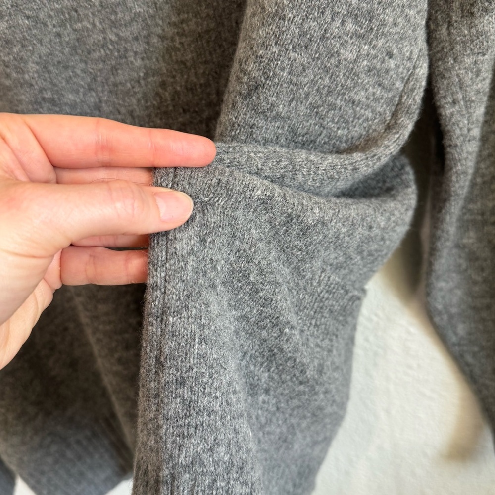 J Crew Men's L 100% Lambswool Cardigan Pocket Shawl Collar Bookshop Fair Isles - Picture 8 of 10